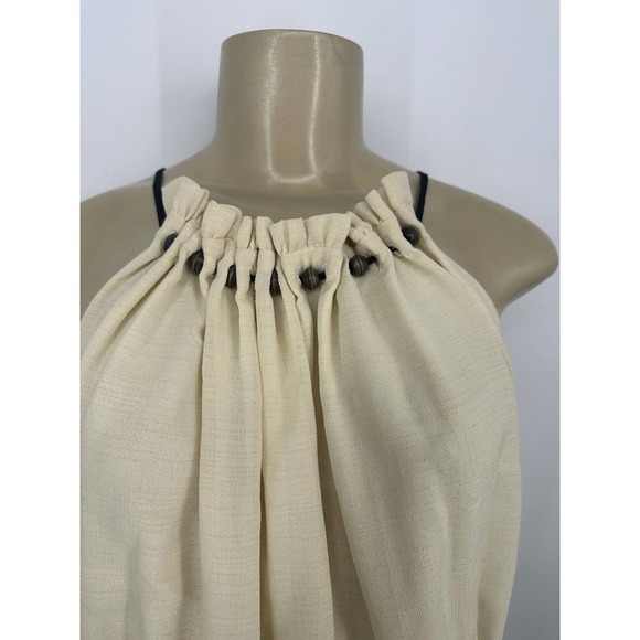 NEW Moon River Large Women Ruffle Mini Dress Beaded Neck Party AD5 - Picture 5 of 10